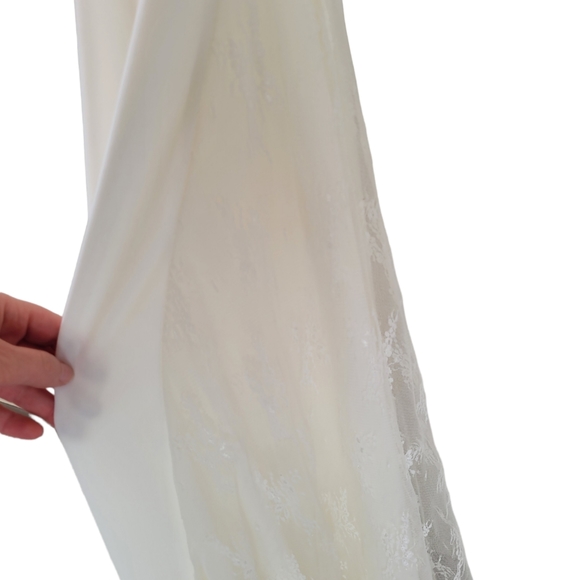 KIMI + KAI Maternity Mermaid Bridal Gown Size M - Picture 6 of 16